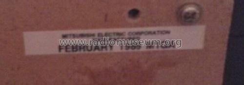 TV Receiver CK-3514R; Mitsubishi Electric (ID = 1700559) Television