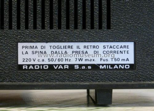 R401; Mivar VAR; Milano (ID = 3078640) Radio