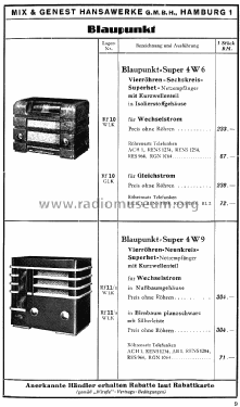 Katalog Mix & Genest Hansawerke Radio-Katalog 1935; Mix & Genest AG (ID = 1587789) Paper