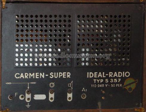 Ideal Radio Carmen S357; Modry Bod, Praha- (ID = 60244) Radio