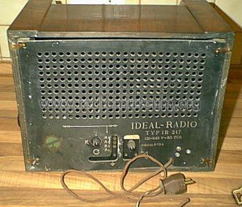 Ideal Radio IR217; Modry Bod, Praha- (ID = 584283) Radio