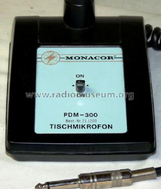 PDM-300; Monacor, Bremen (ID = 688793) Microphone/PU