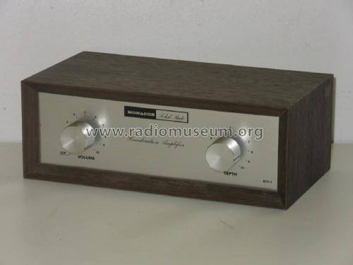 Reverberation Amplifier REV-1; Monacor, Bremen (ID = 2357433) Ampl/Mixer