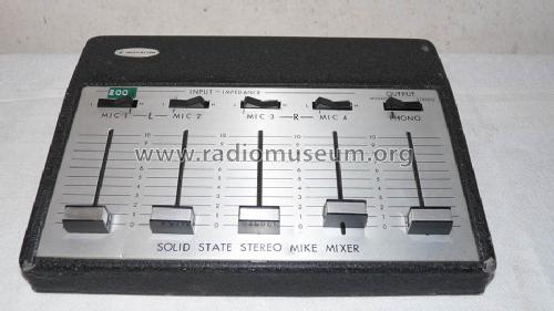 Stereo-Mike Mixer ; Monacor, Bremen (ID = 1181730) Ampl/Mixer