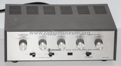 Solid State Stereo Amplifier SA-616; Monarch, Bremen (ID = 2119321) Ampl/Mixer