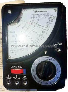 Analog Multimeter MT-2; Monarch Electronics (ID = 3040569) Equipment