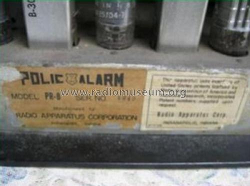 Police Alarm PR-8; Monitoradio; (ID = 1802088) Radio