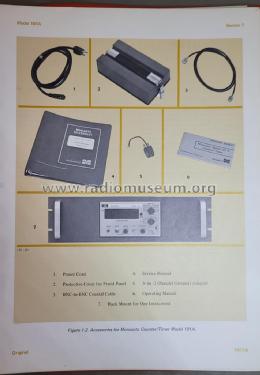 Frequency Counter 101A; Monsanto Electronics (ID = 3003433) Ausrüstung