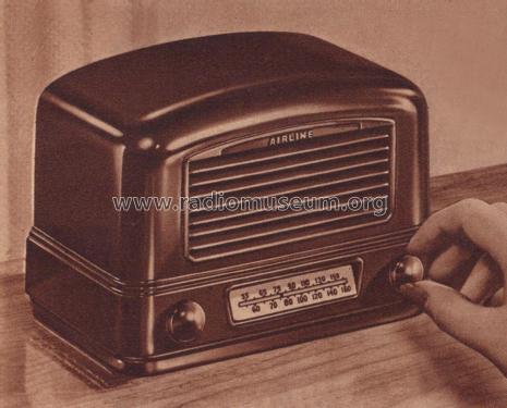 04BR-511A Order= P462 B 511 ; Montgomery Ward & Co (ID = 1921950) Radio