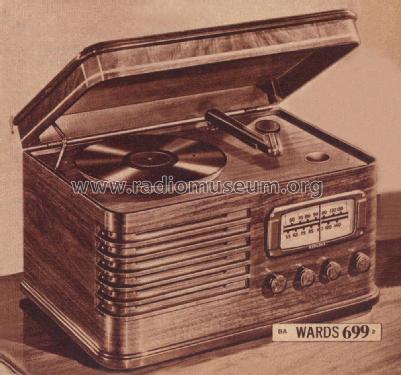 04BR-615A Order= 462 B 615 ; Montgomery Ward & Co (ID = 1918993) Radio