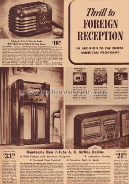 04BR-720A Series A; Montgomery Ward & Co (ID = 2150693) Radio