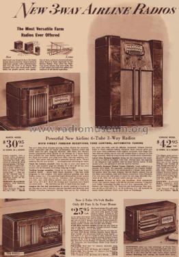 Airline 04WG-468 Order= P362 B 1468 ; Montgomery Ward & Co (ID = 1923432) Radio