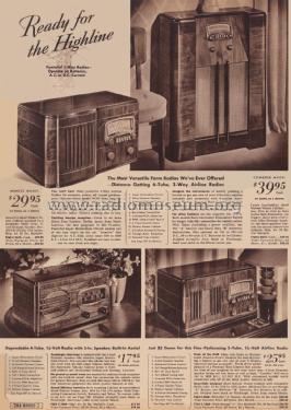 Airline 04WG-468 Order= P362 B 1468 ; Montgomery Ward & Co (ID = 1940343) Radio