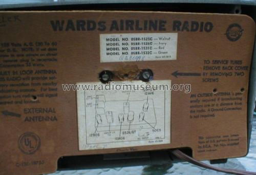 05BR-1526C ; Montgomery Ward & Co (ID = 1854188) Radio