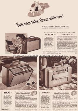 Airline 14BR-684A Order= P462 A 2684 ; Montgomery Ward & Co (ID = 1958958) Radio