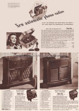 14WG808WA Order= 162 A 808 ; Montgomery Ward & Co (ID = 1952583) Radio