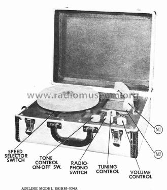 15GHM-934A ; Montgomery Ward & Co (ID = 3047058) Radio