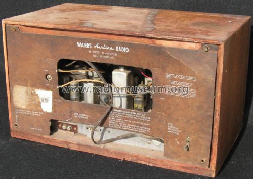 Airline 15WG1813B Order= 62 C 1813 R ; Montgomery Ward & Co (ID = 1086862) Radio