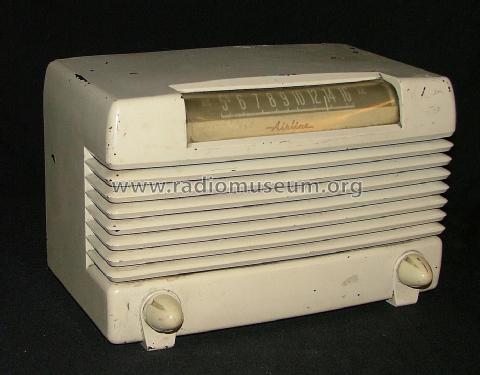 Airline 54BR-1504A Order= 62 C 1504M ; Montgomery Ward & Co (ID = 1916581) Radio