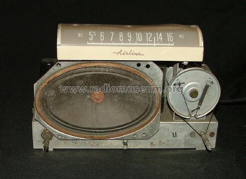 Airline 54BR-1504A Order= 62 C 1504M ; Montgomery Ward & Co (ID = 1916585) Radio