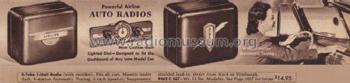 567 Order= P462 C 567 Car Radio; Montgomery Ward & Co (ID = 1937017) Radio