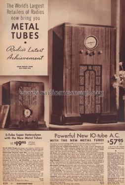 62-164 Series B; Montgomery Ward & Co (ID = 1823450) Radio