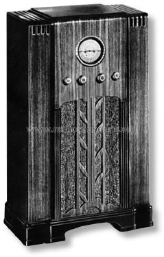 Airline 62-215 Order= 662 A 215; Montgomery Ward & Co (ID = 703941) Radio