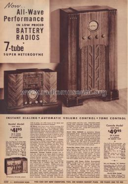 62-217 Order= 662 A 217 ; Montgomery Ward & Co (ID = 1838623) Radio