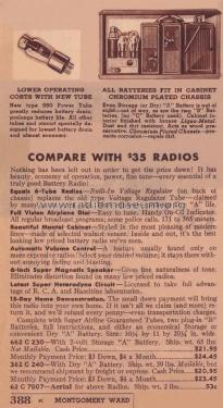 62-230 Order= 662 C 230 ; Montgomery Ward & Co (ID = 1843627) Radio