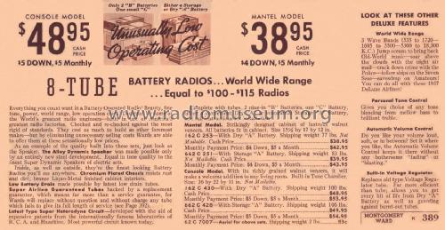 62-251 Order= 662 C 251 ; Montgomery Ward & Co (ID = 1844252) Radio