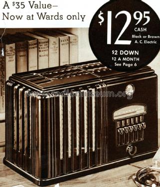 Airline 274 Order= P462 C 274; Montgomery Ward & Co (ID = 1758769) Radio