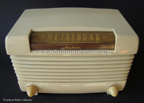 Airline 64BR-1503B Order= 62 C 1503M; Montgomery Ward & Co (ID = 1103009) Radio