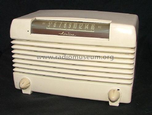 Airline 64BR 1504B Order= 62 C 1504M; Montgomery Ward & Co (ID = 1759562) Radio