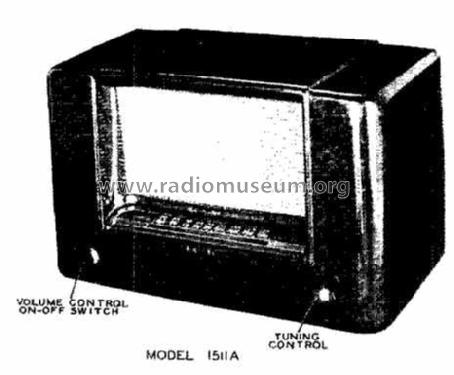 64WG-1511A ; Montgomery Ward & Co (ID = 472651) Radio