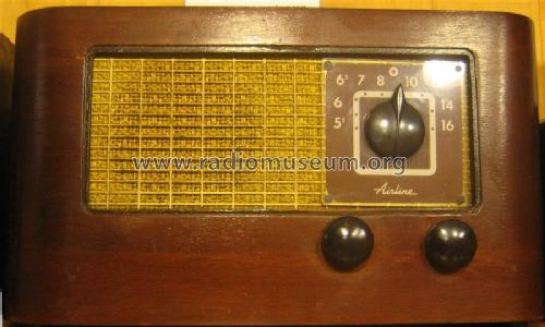 Airline 64WG-1801C Order= 62 C 1801M ; Montgomery Ward & Co (ID = 1280094) Radio