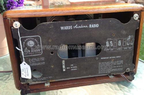 Airline 64WG-1804B Order= 62 A 1804M ; Montgomery Ward & Co (ID = 1507130) Radio