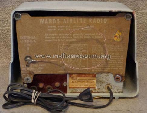 84BR-1516A ; Montgomery Ward & Co (ID = 2094847) Radio