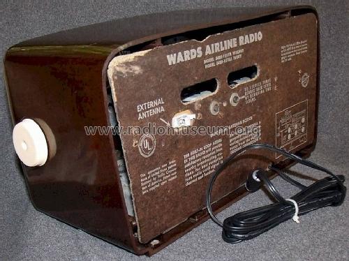 84BR-1517A ; Montgomery Ward & Co (ID = 1242520) Radio