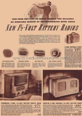 93BR-1461 Order= P462 C 1461 ; Montgomery Ward & Co (ID = 1898671) Radio