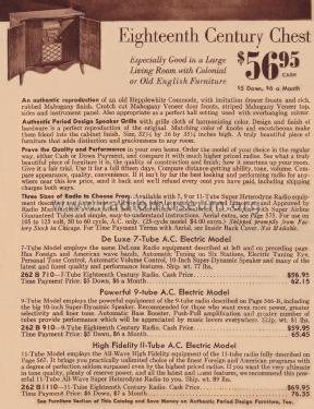 93WG-1110 Order= 262 B 1110 ; Montgomery Ward & Co (ID = 1885017) Radio