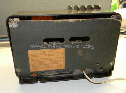 Airline 93WG-602 Order= P462 C 602 ; Montgomery Ward & Co (ID = 1211948) Radio