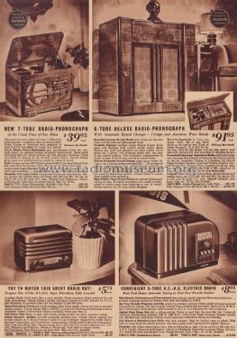 Airline 04BR-420B Order= P462 C 420 ; Montgomery Ward & Co (ID = 1891231) Radio