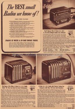 Airline 04BR-420B Order= P462 C 420 ; Montgomery Ward & Co (ID = 1901623) Radio