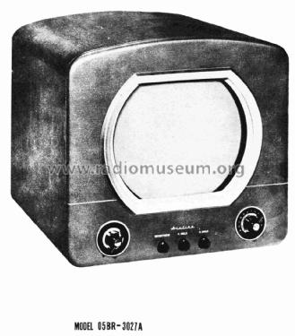 Airline 05BR-3027A; Montgomery Ward & Co (ID = 2971967) Television