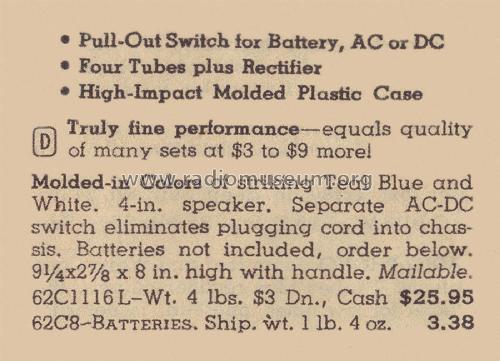 Airline 1116 ; Montgomery Ward & Co (ID = 2131882) Radio