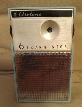 Airline 6 Transistor GEN-1225; Montgomery Ward & Co (ID = 3062705) Radio