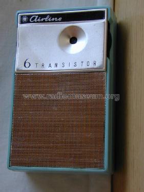 Airline 6 Transistor GEN-1225; Montgomery Ward & Co (ID = 644522) Radio