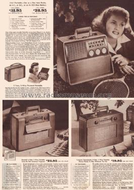 Airline 14BR-573A Order= P462 A 2573 ; Montgomery Ward & Co (ID = 1970060) Radio