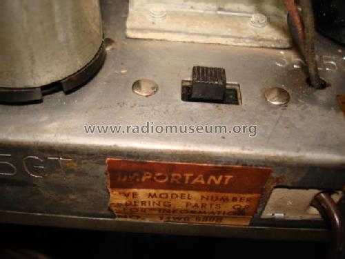 Airline 14WG 690B Order= P462 A 1690 ; Montgomery Ward & Co (ID = 621193) Radio