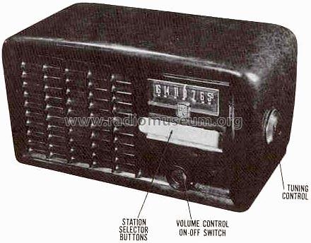 Airline 15BR-1536B ; Montgomery Ward & Co (ID = 486919) Radio